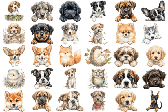Download Adorable Puppy Breed Collection - Premium Bundle