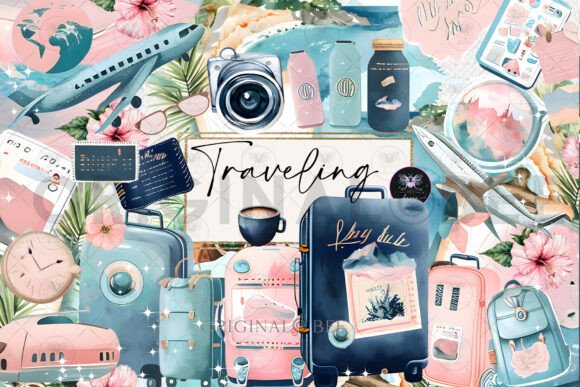Download Travel Clipart Collection - Premium Bundle